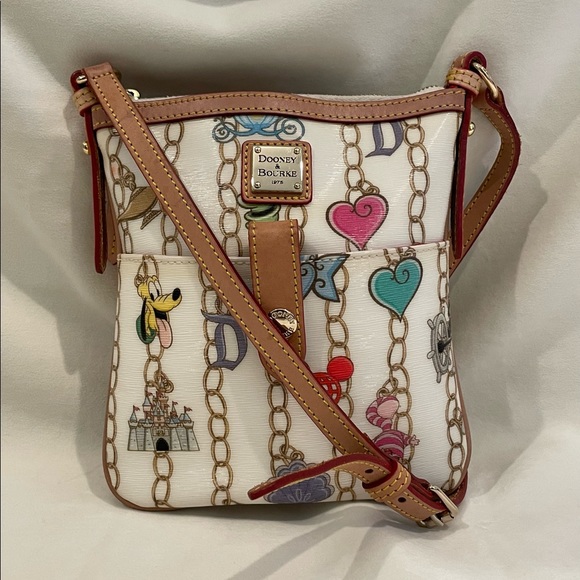 Dooney & Bourke Disney Charms White Letter Carrier - Picture 1 of 16